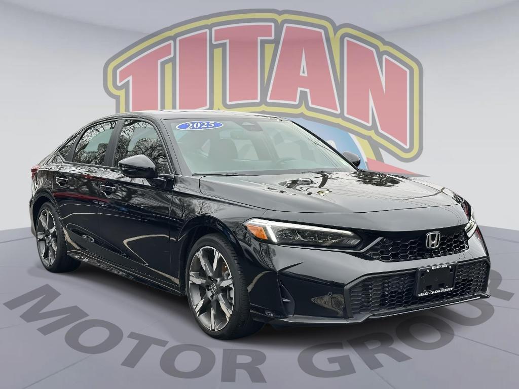 used 2025 Honda Civic Hybrid car, priced at $29,999