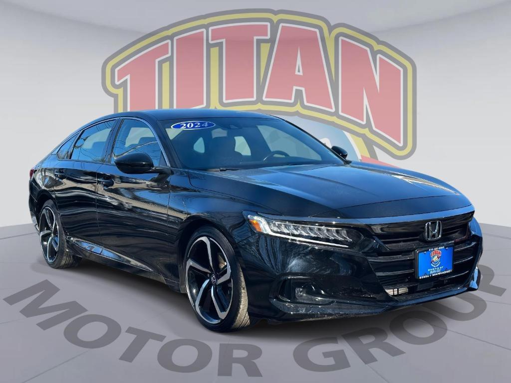 used 2022 Honda Accord car, priced at $23,999