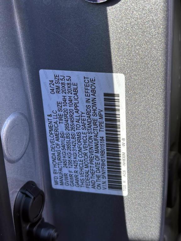 used 2024 Honda Passport car, priced at $33,500