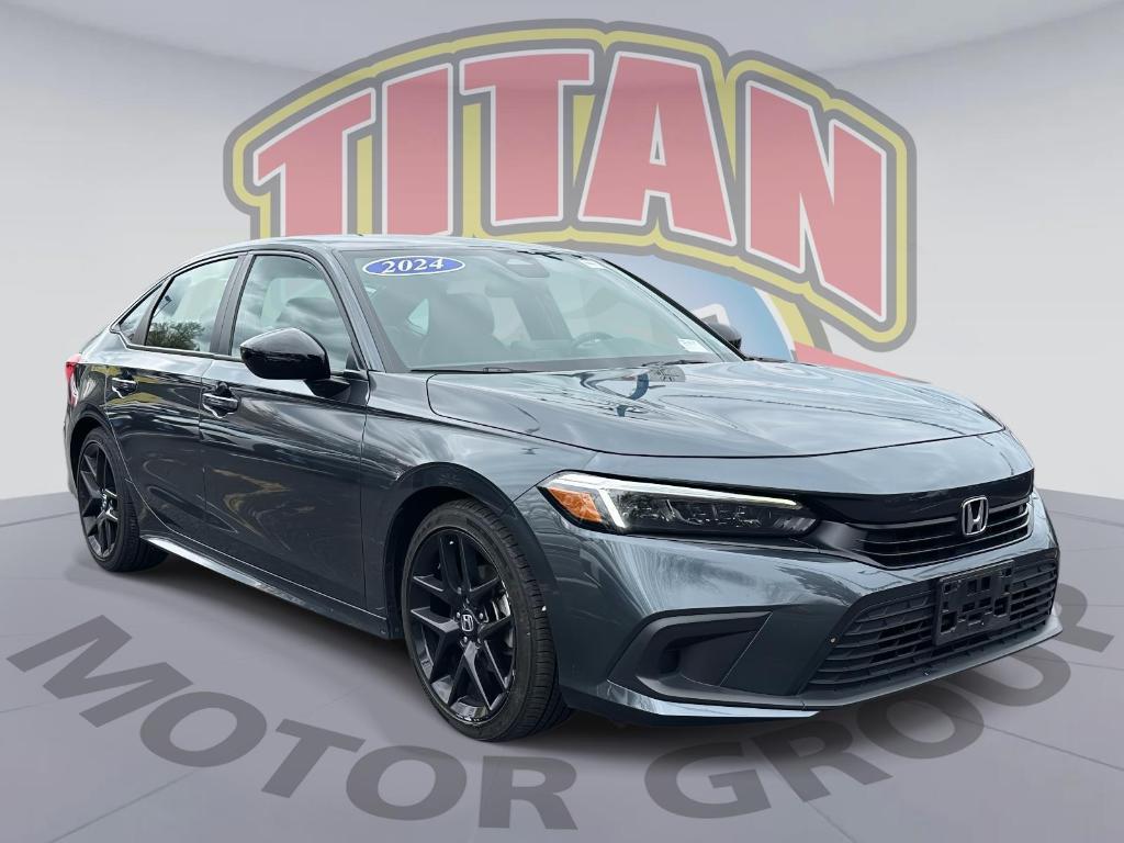 used 2024 Honda Civic car, priced at $22,999