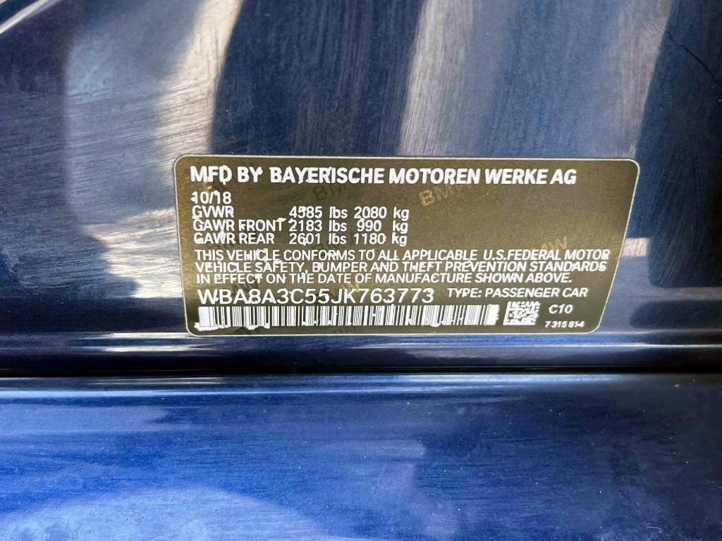 used 2018 BMW 320 car, priced at $15,999