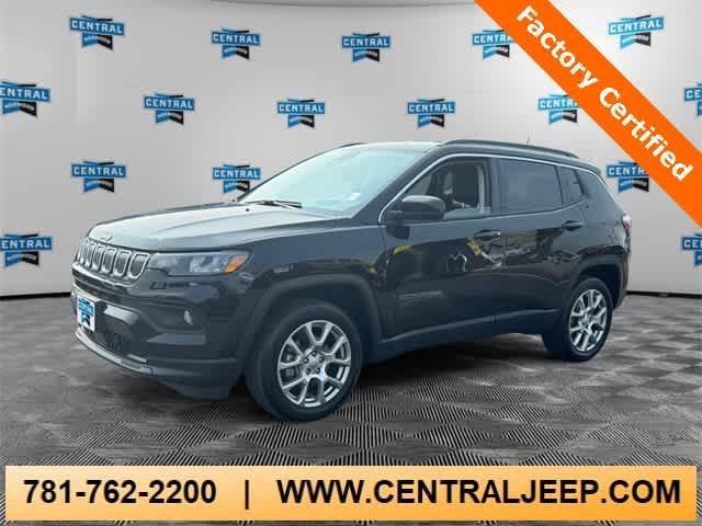 used 2022 Jeep Compass car, priced at $23,238