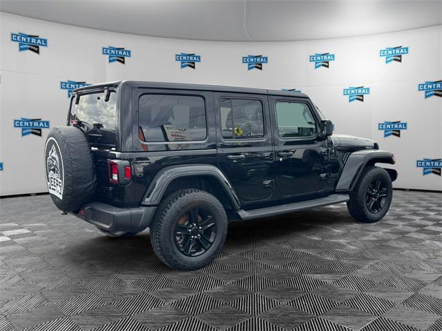 used 2021 Jeep Wrangler Unlimited car, priced at $35,877