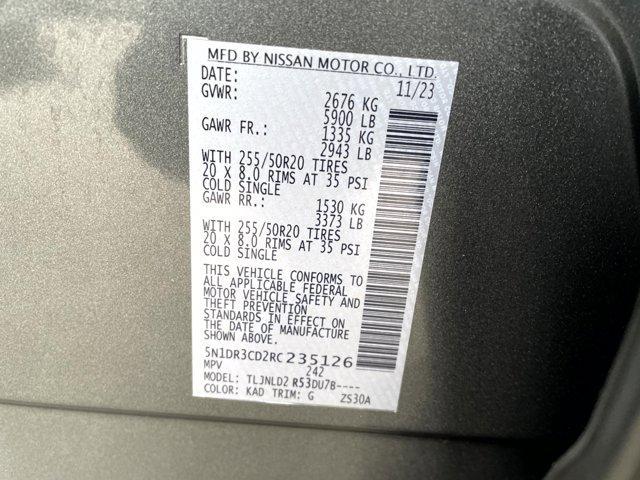 used 2024 Nissan Pathfinder car, priced at $36,750