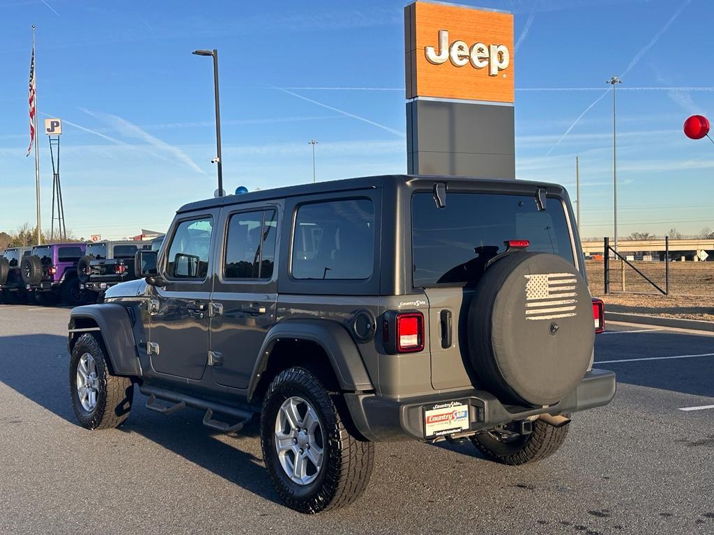 used 2022 Jeep Wrangler Unlimited car, priced at $25,800