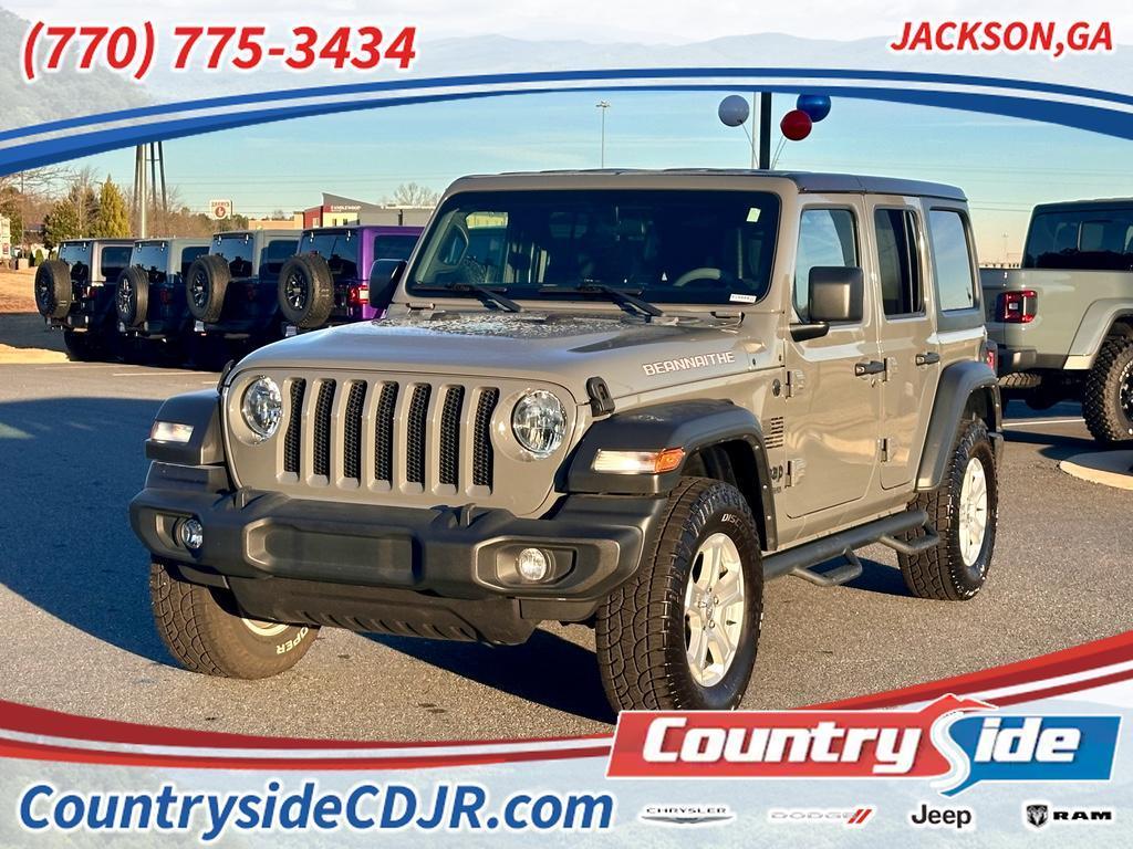 used 2022 Jeep Wrangler Unlimited car, priced at $25,800