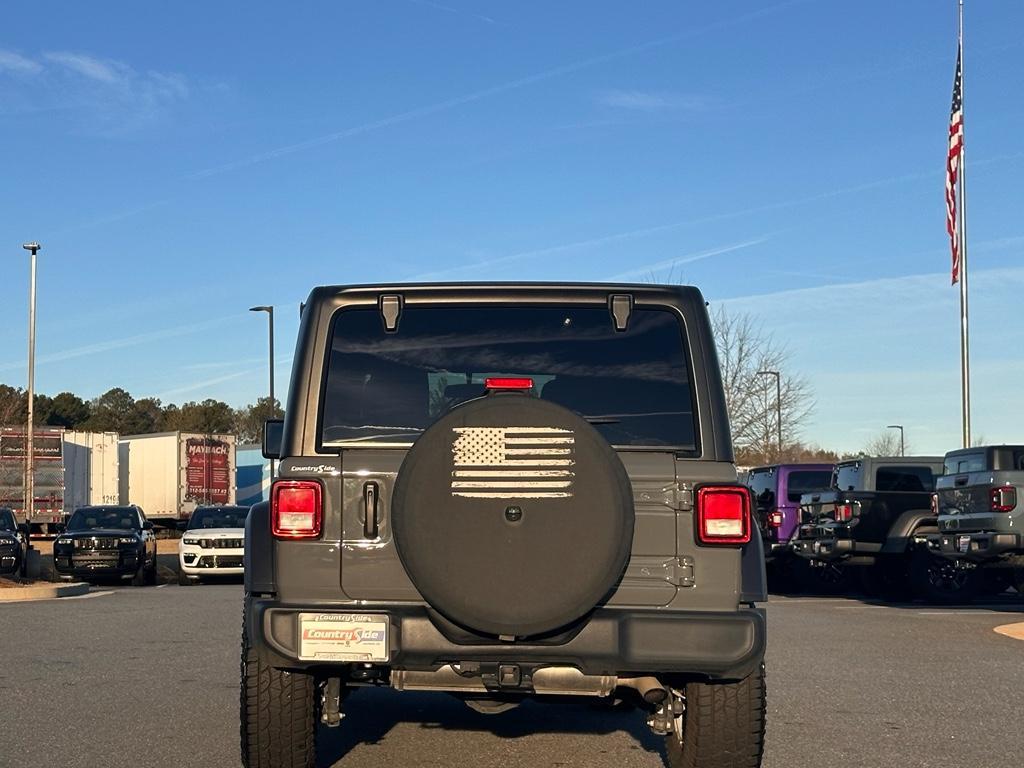 used 2022 Jeep Wrangler Unlimited car, priced at $25,800