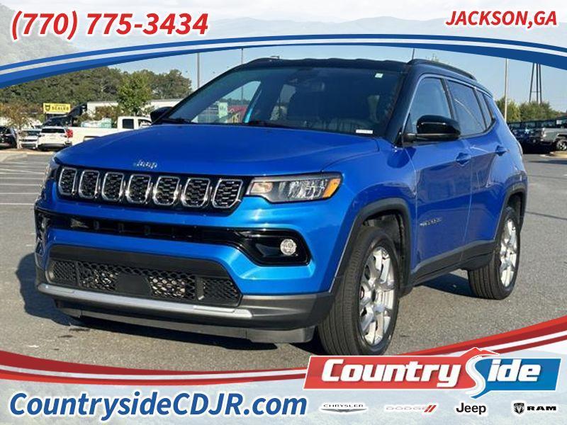 used 2025 Jeep Compass car, priced at $23,900