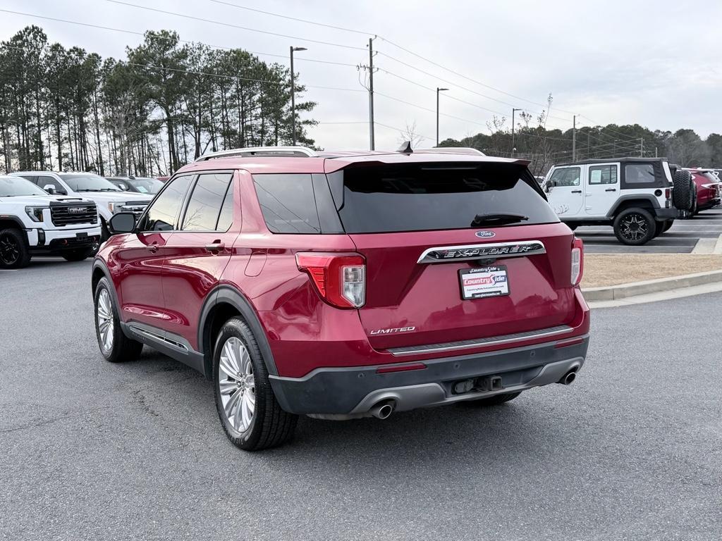 used 2021 Ford Explorer car, priced at $18,900