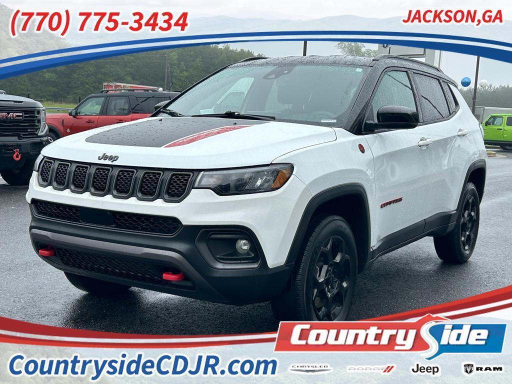 used 2024 Jeep Compass car, priced at $26,900