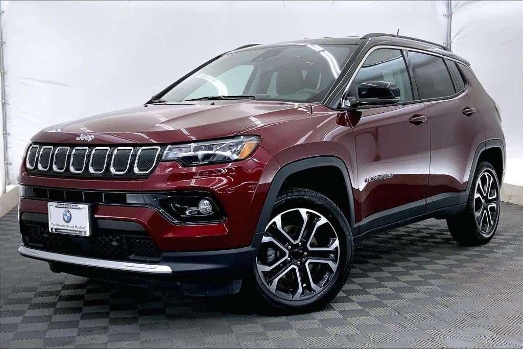 used 2022 Jeep Compass car, priced at $22,837