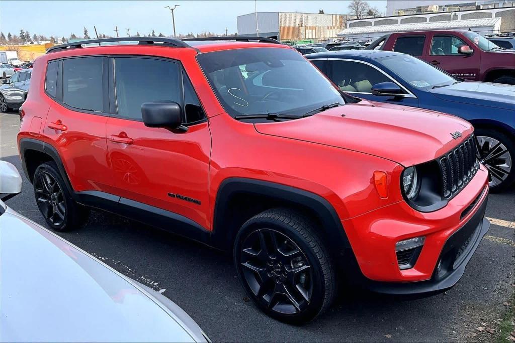 used 2021 Jeep Renegade car, priced at $18,187