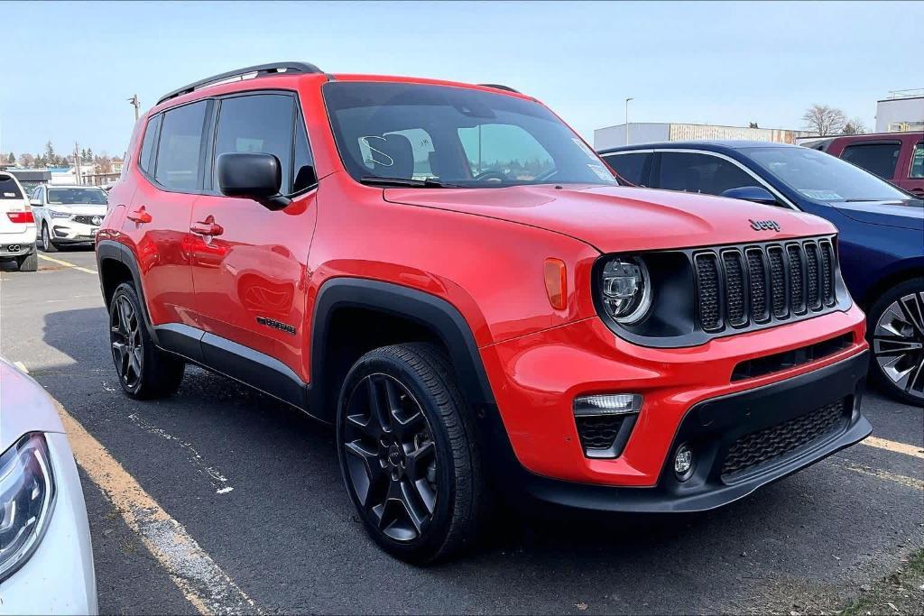 used 2021 Jeep Renegade car, priced at $18,187
