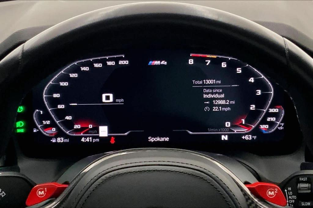 used 2023 BMW M4 car, priced at $73,597