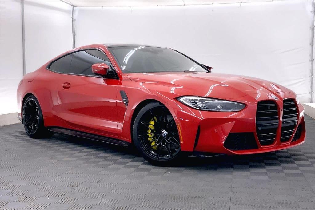 used 2023 BMW M4 car, priced at $73,597
