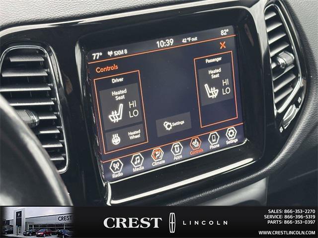 used 2019 Jeep Compass car, priced at $16,903