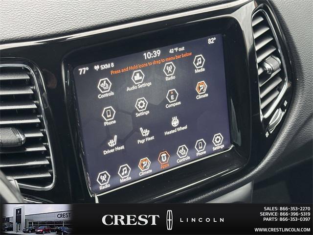 used 2019 Jeep Compass car, priced at $16,903