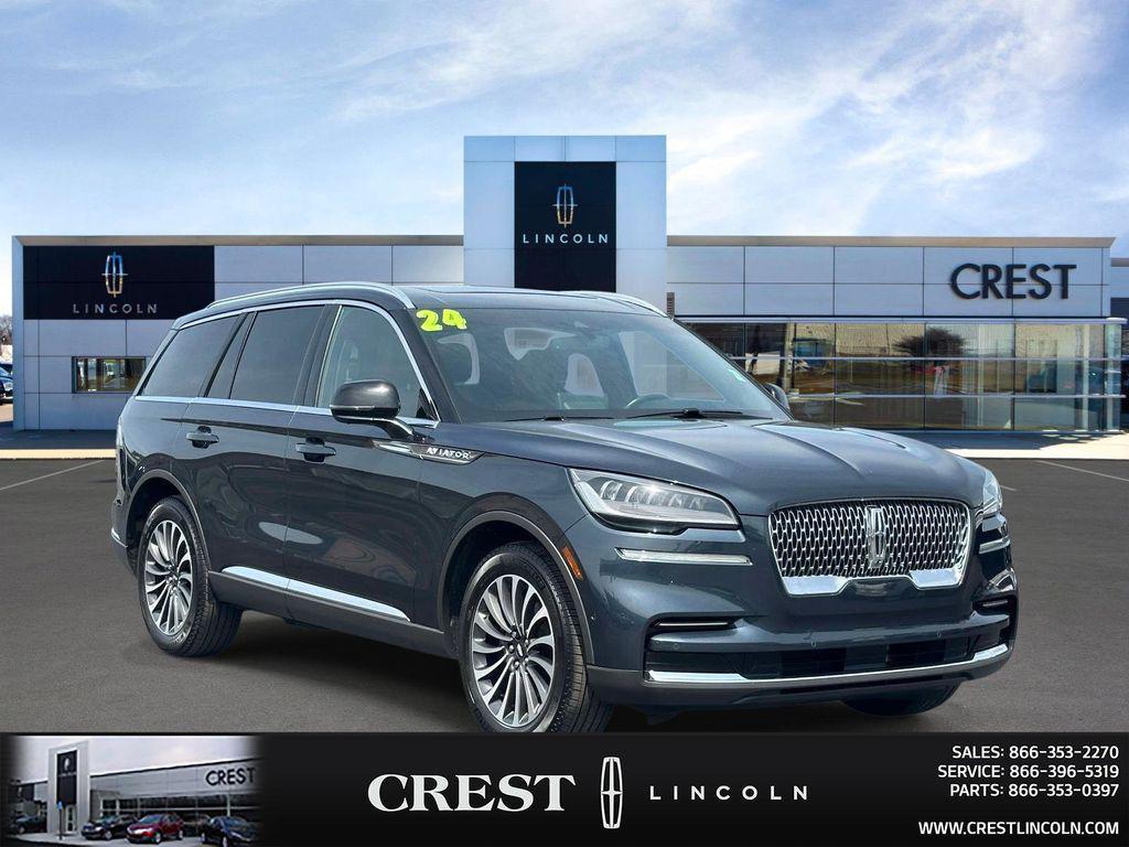 used 2024 Lincoln Aviator car, priced at $48,487