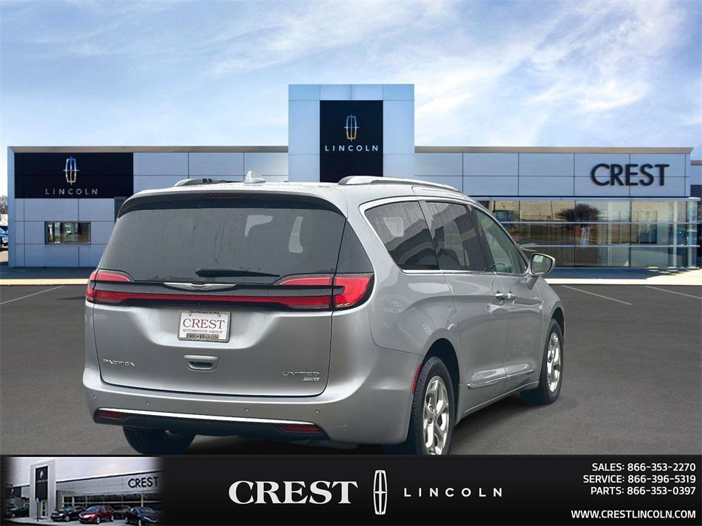 used 2021 Chrysler Pacifica car, priced at $26,487