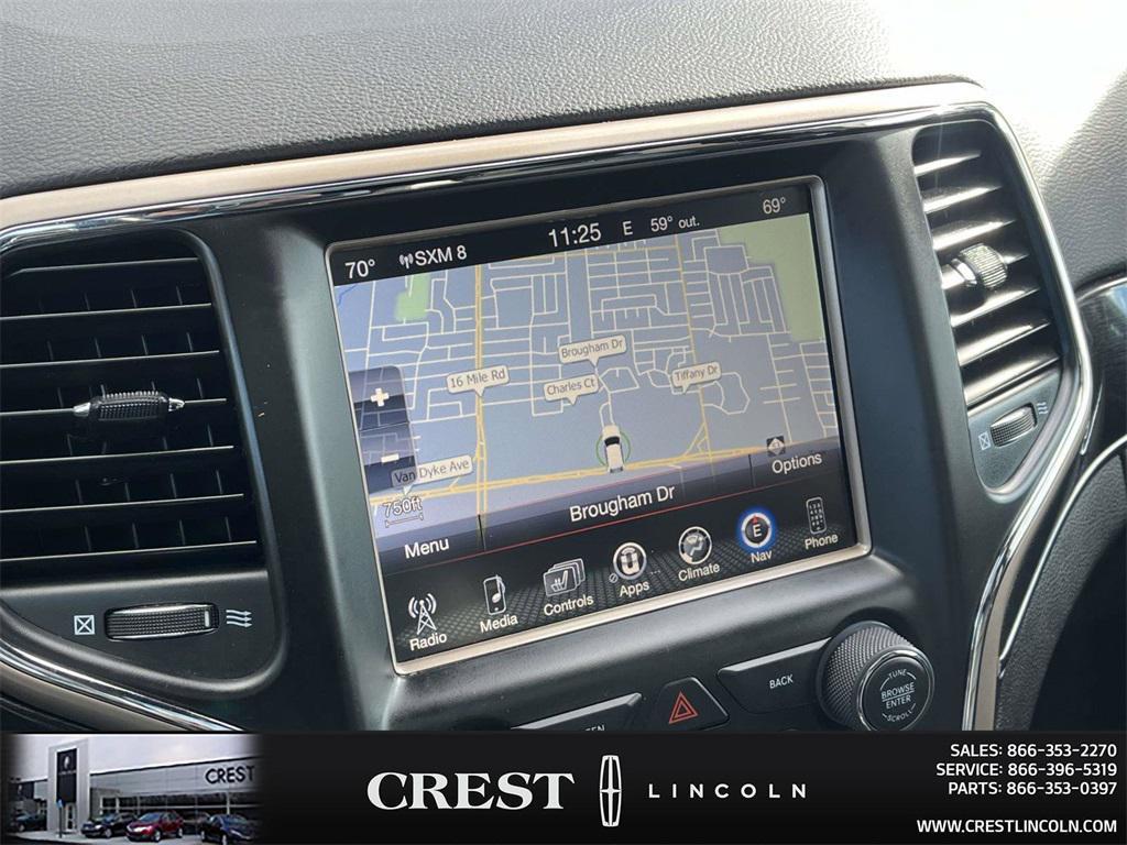 used 2017 Jeep Grand Cherokee car, priced at $9,999