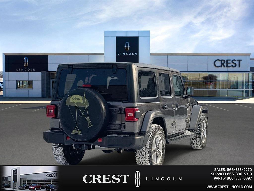 used 2021 Jeep Wrangler Unlimited car, priced at $28,099