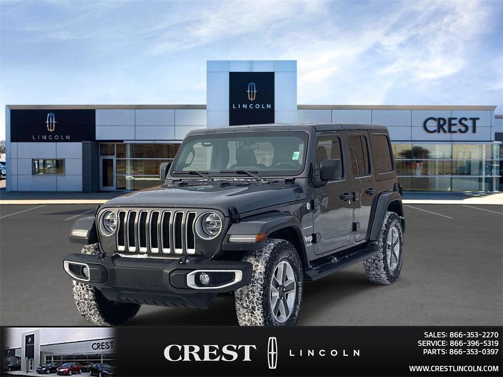used 2021 Jeep Wrangler Unlimited car, priced at $28,099