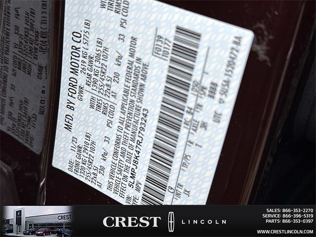 used 2024 Lincoln Nautilus car, priced at $47,409