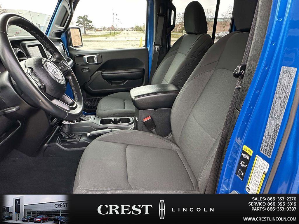 used 2021 Jeep Wrangler car, priced at $25,625