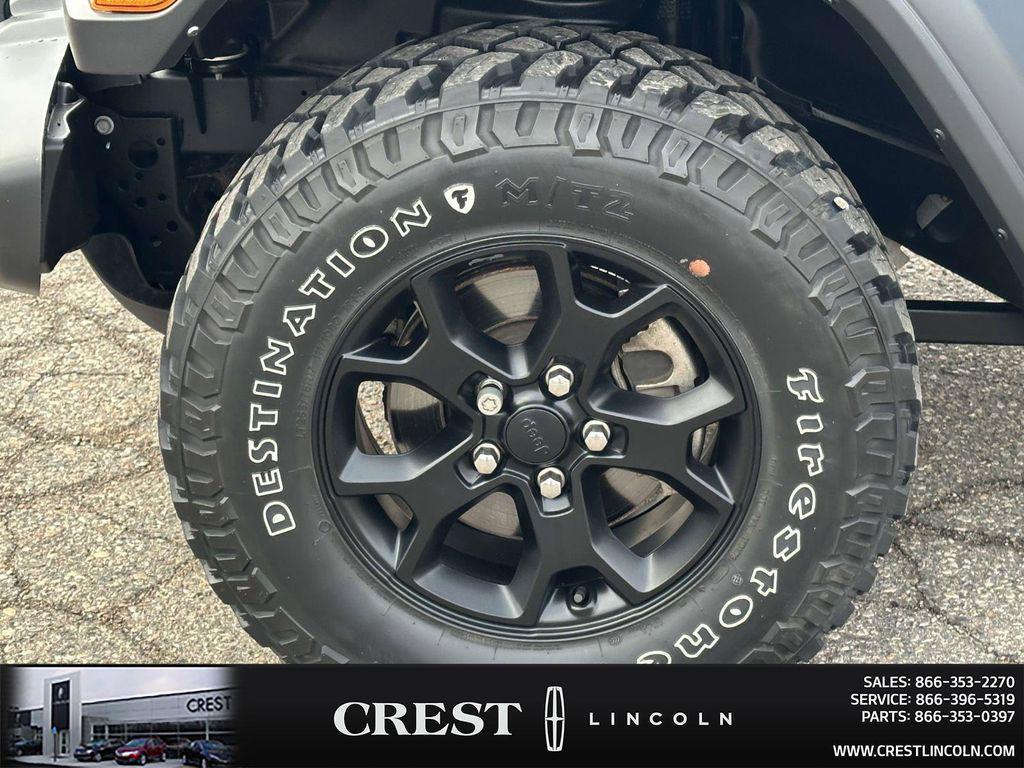 used 2021 Jeep Wrangler car, priced at $25,625