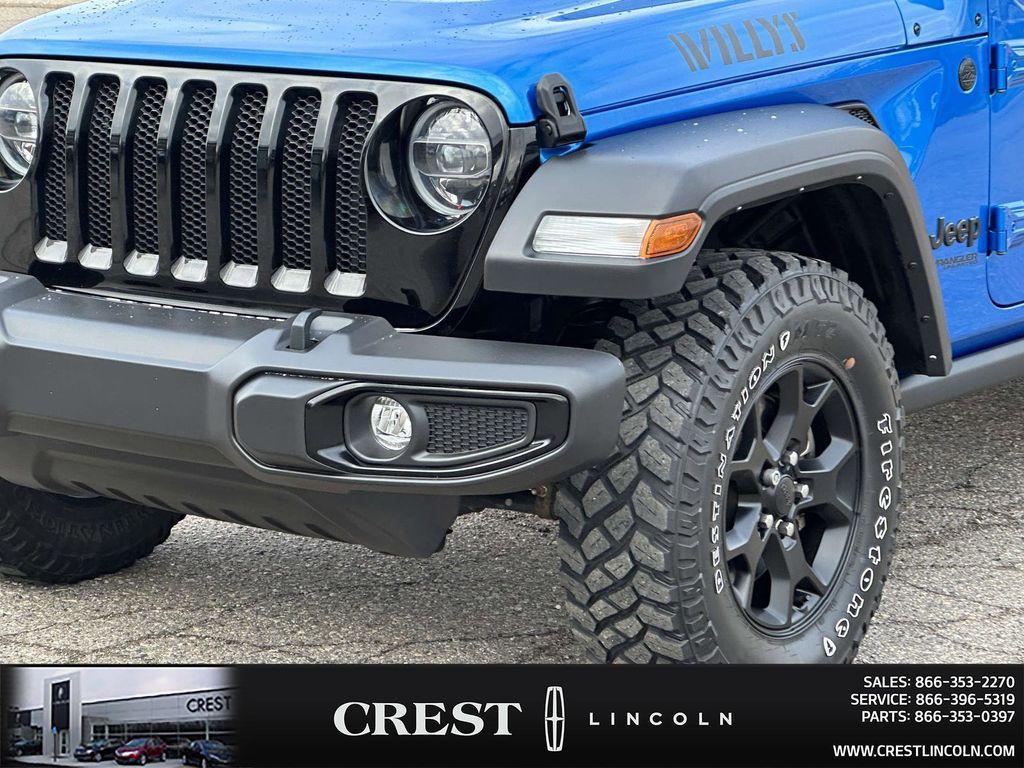 used 2021 Jeep Wrangler car, priced at $25,625