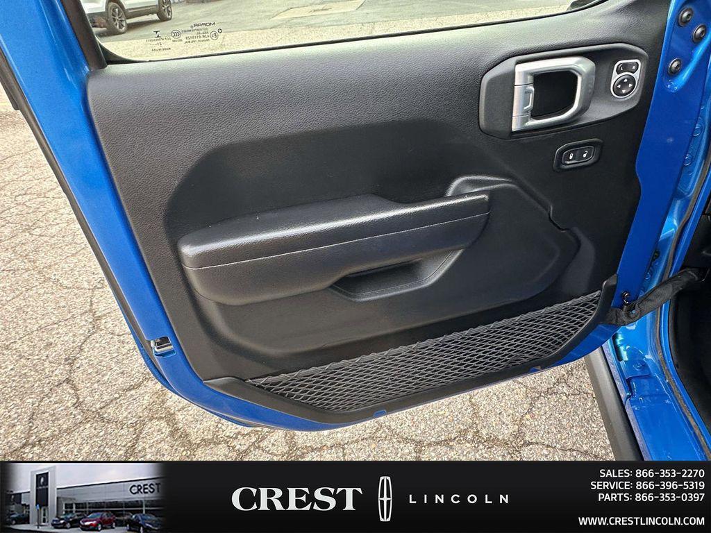 used 2021 Jeep Wrangler car, priced at $25,625