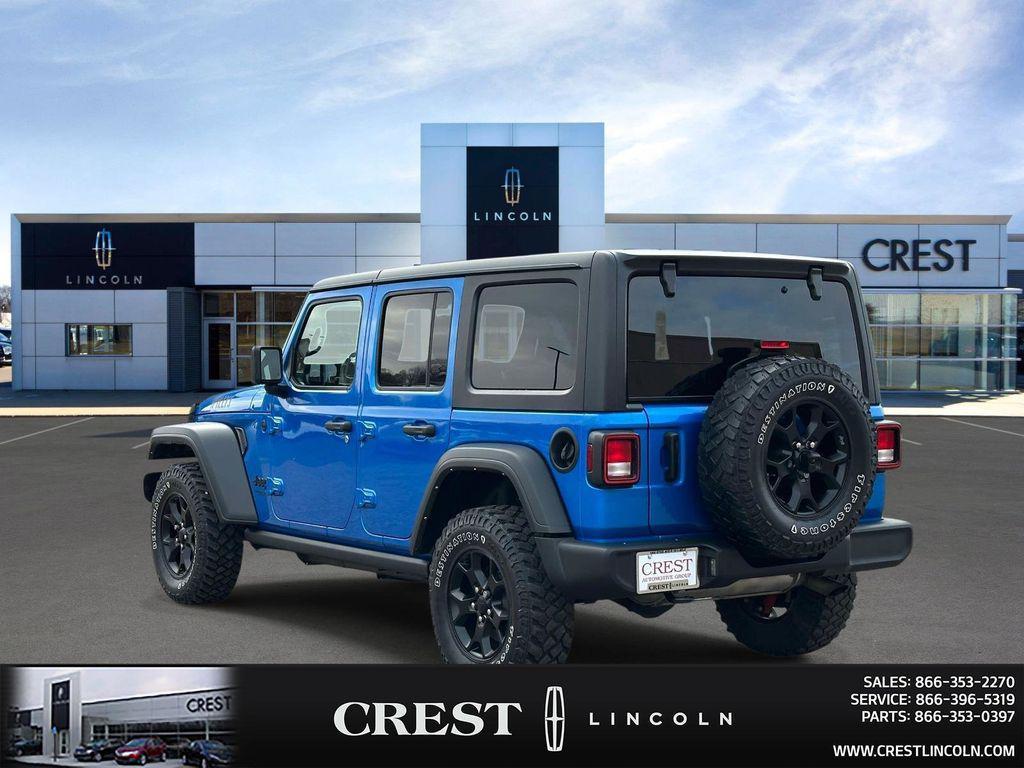 used 2021 Jeep Wrangler car, priced at $25,625
