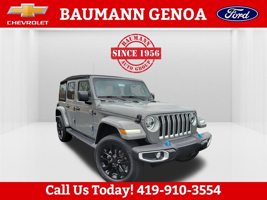 used 2022 Jeep Wrangler Unlimited 4xe car, priced at $29,000