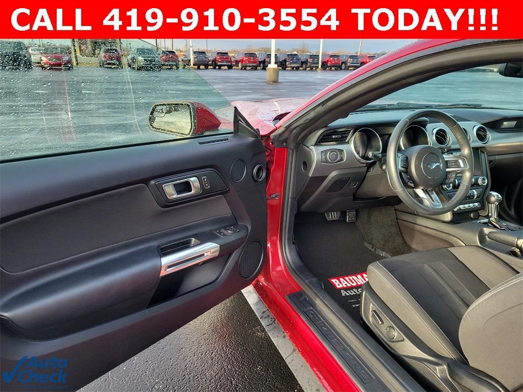 used 2018 Ford Mustang car, priced at $25,000