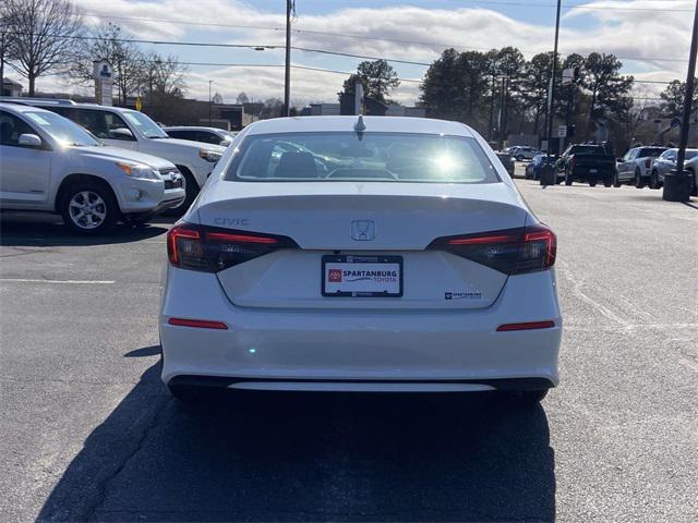 used 2025 Honda Civic car, priced at $24,497