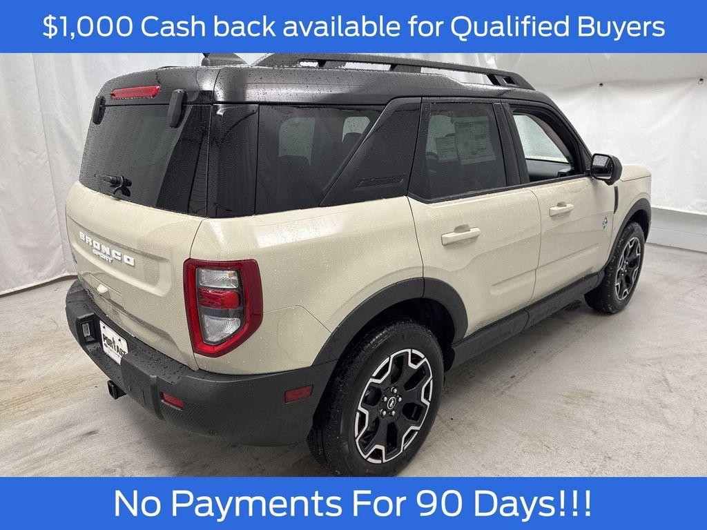 new 2025 Ford Bronco Sport car, priced at $37,835