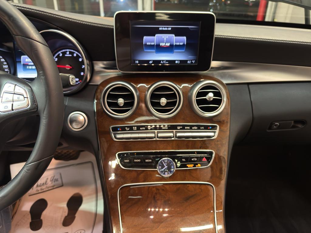 used 2015 Mercedes-Benz C-Class car, priced at $9,991