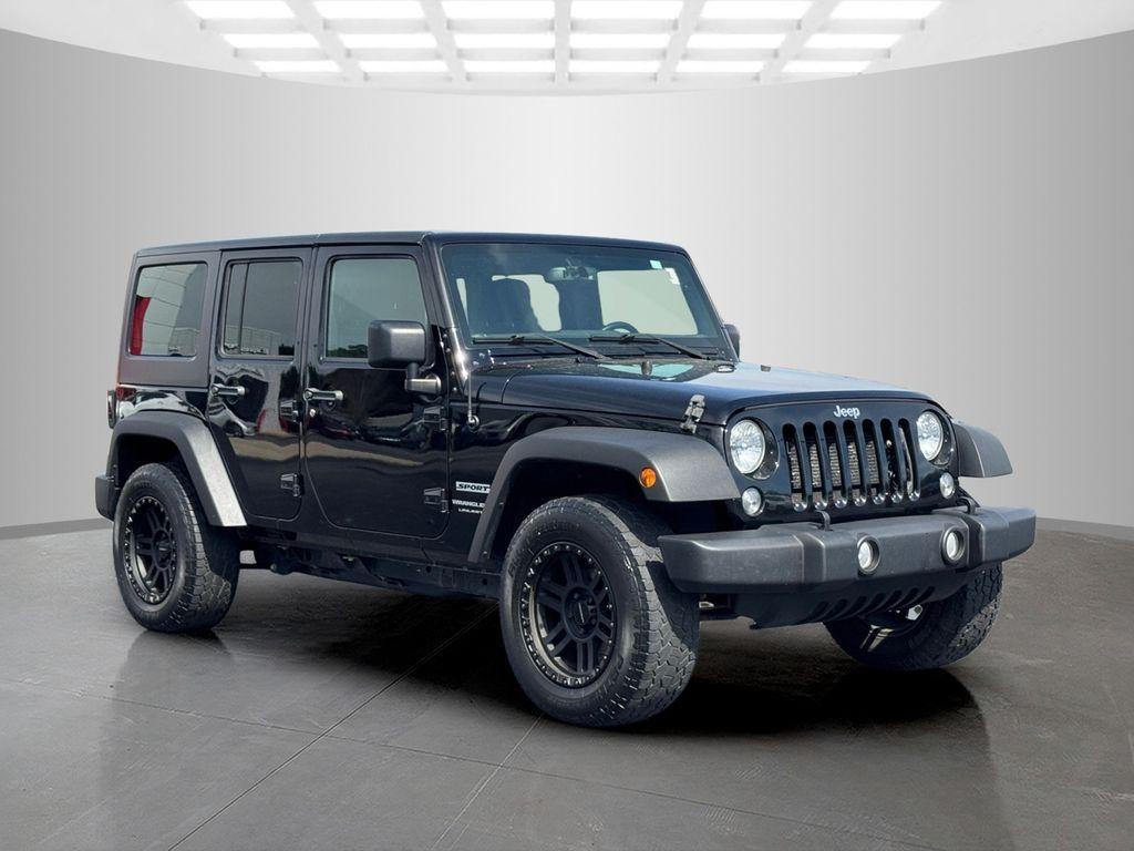 used 2018 Jeep Wrangler JK Unlimited car, priced at $18,488
