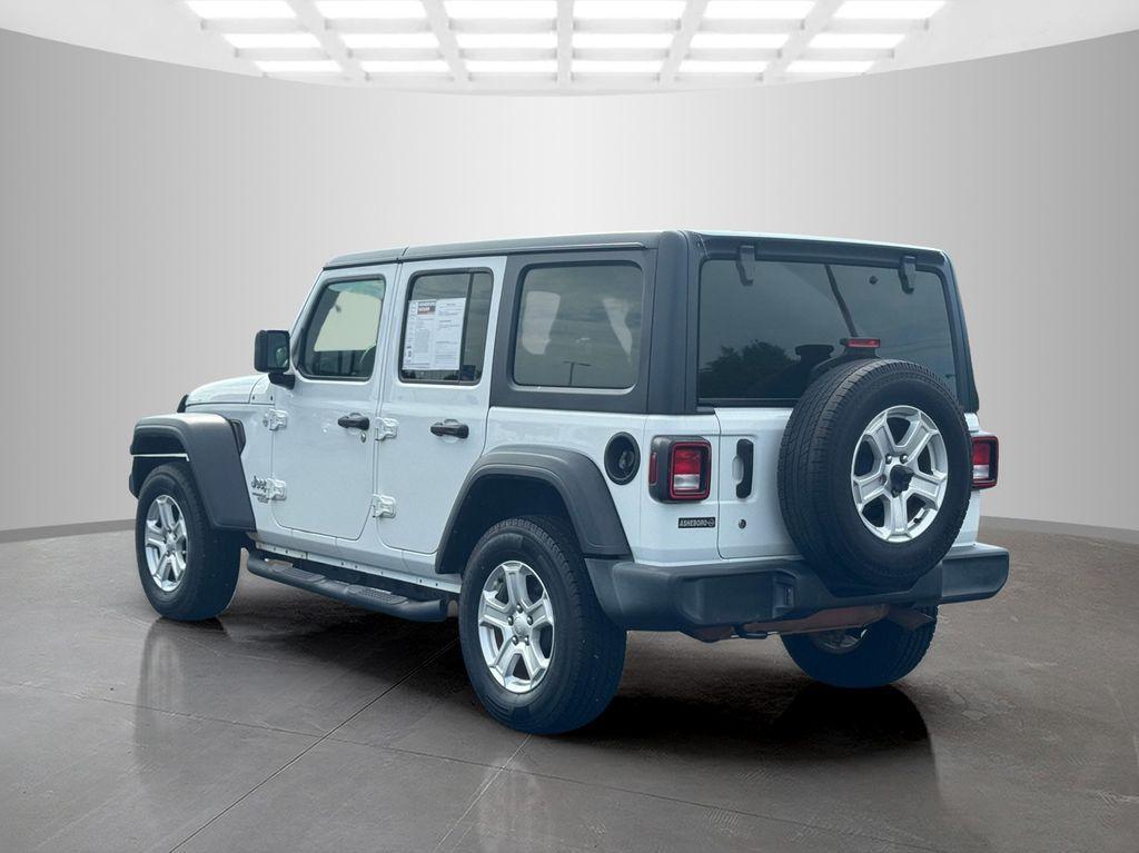 used 2020 Jeep Wrangler Unlimited car, priced at $20,277