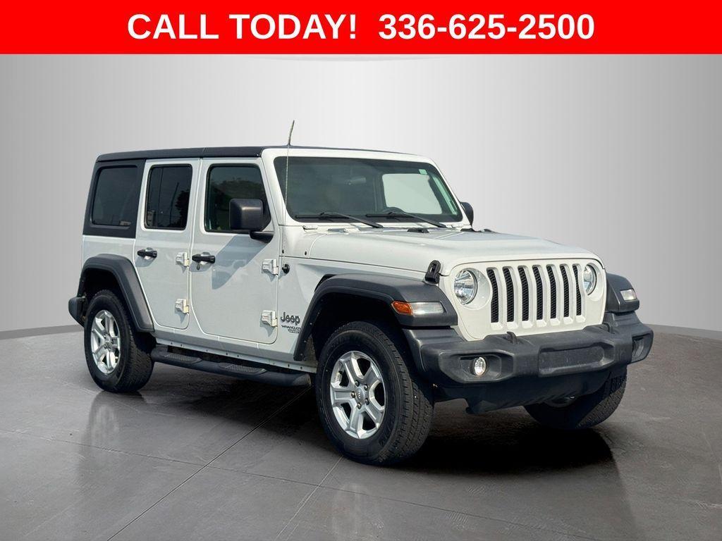 used 2020 Jeep Wrangler Unlimited car, priced at $20,277