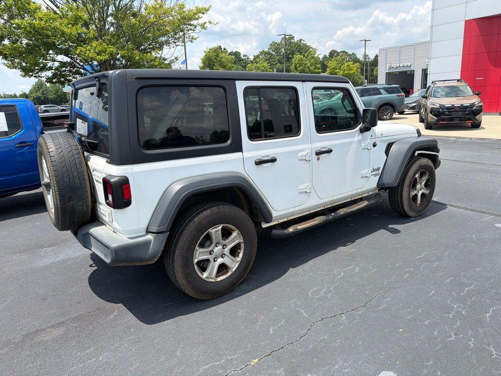 used 2020 Jeep Wrangler Unlimited car, priced at $20,788