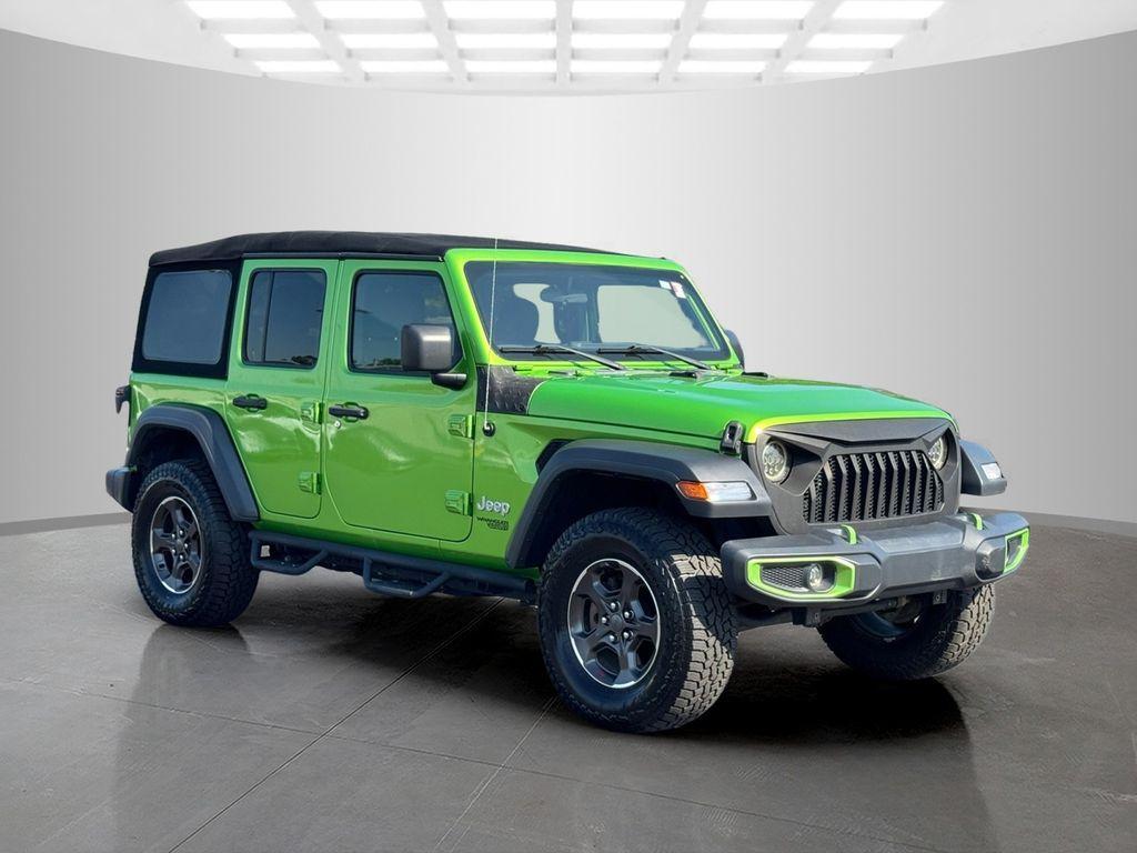 used 2018 Jeep Wrangler Unlimited car, priced at $20,988