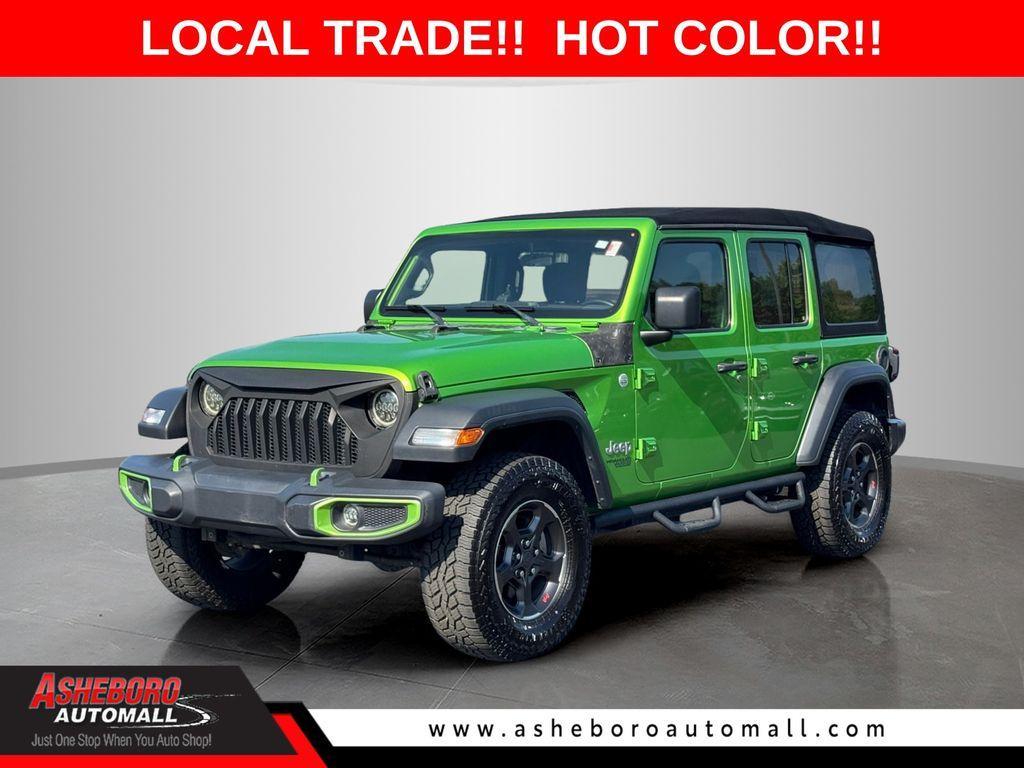 used 2018 Jeep Wrangler Unlimited car, priced at $20,988