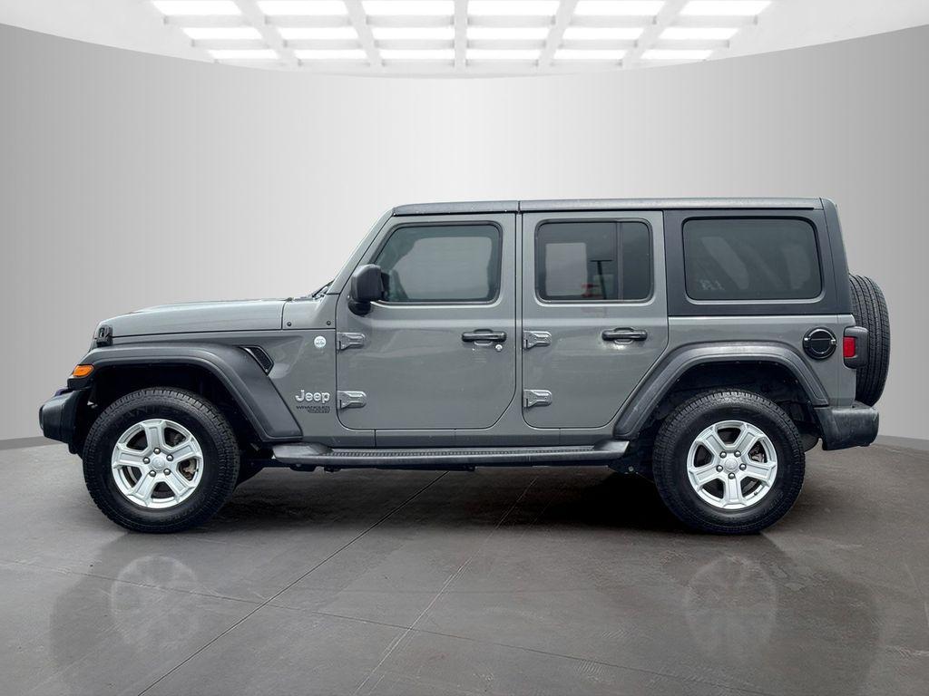 used 2021 Jeep Wrangler Unlimited car, priced at $22,788