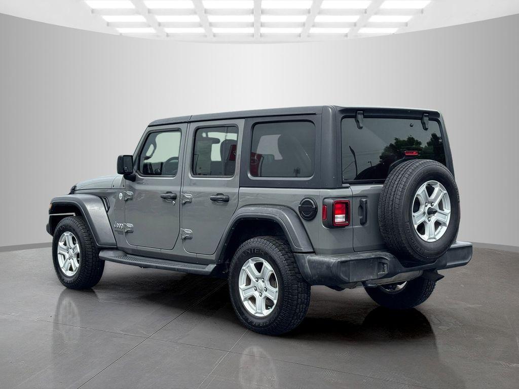 used 2021 Jeep Wrangler Unlimited car, priced at $22,788