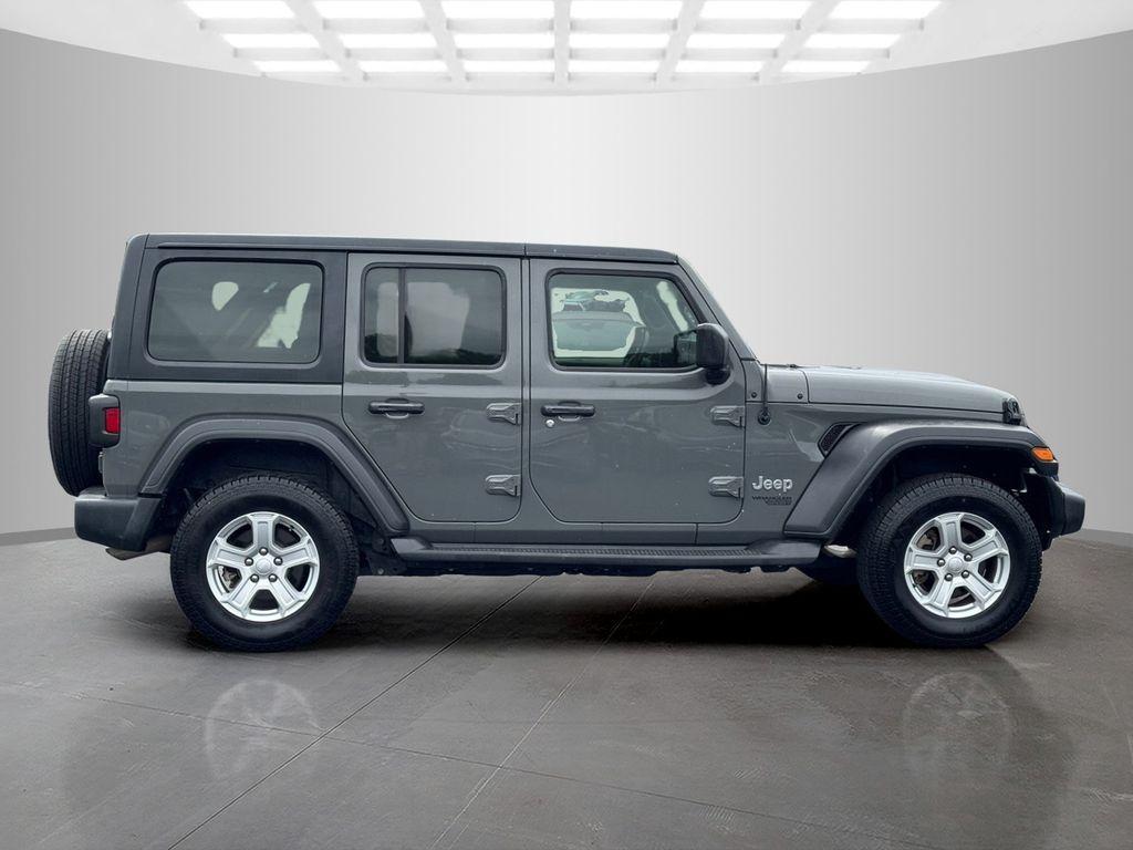 used 2021 Jeep Wrangler Unlimited car, priced at $22,788