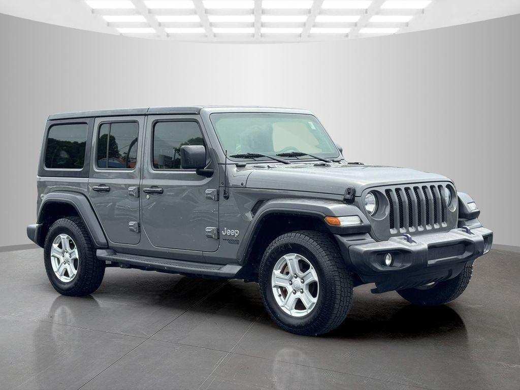 used 2021 Jeep Wrangler Unlimited car, priced at $22,788