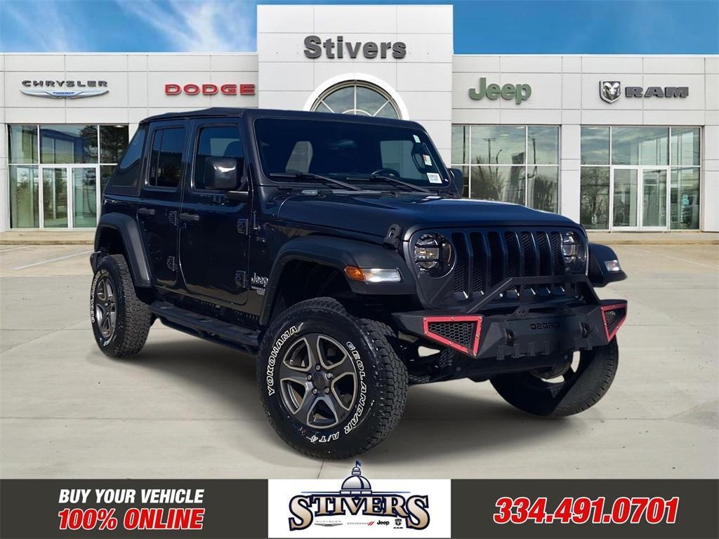 used 2020 Jeep Wrangler Unlimited car, priced at $24,938
