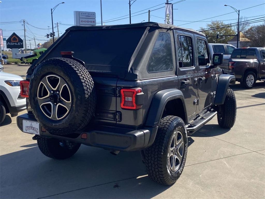 used 2020 Jeep Wrangler Unlimited car, priced at $24,938