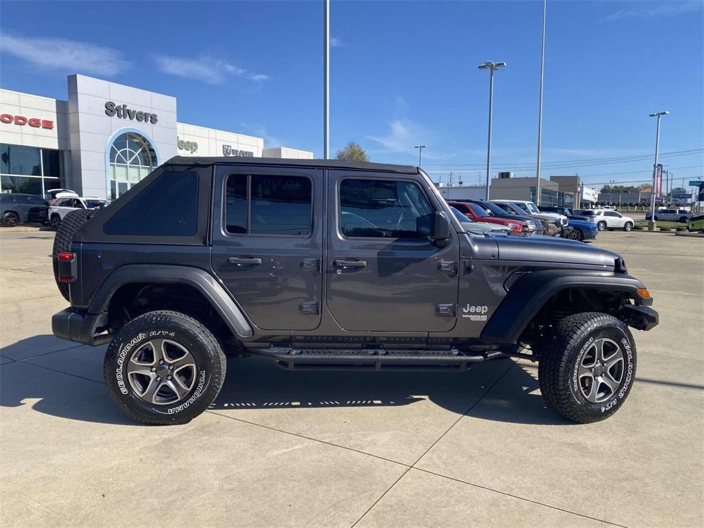 used 2020 Jeep Wrangler Unlimited car, priced at $24,938